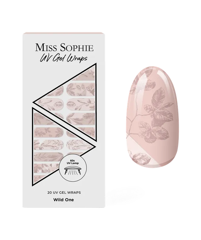 miss-sophie-wild-one-uv-gel-wraps-retro-collection image 1