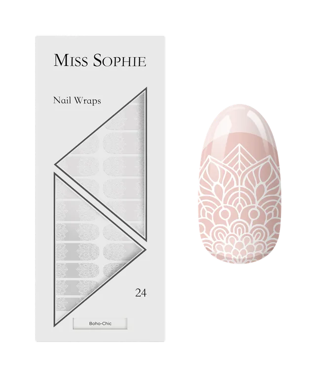 miss-sophie-boho-chic-nail-wraps-transparent-bohemian-hochzeit image 1
