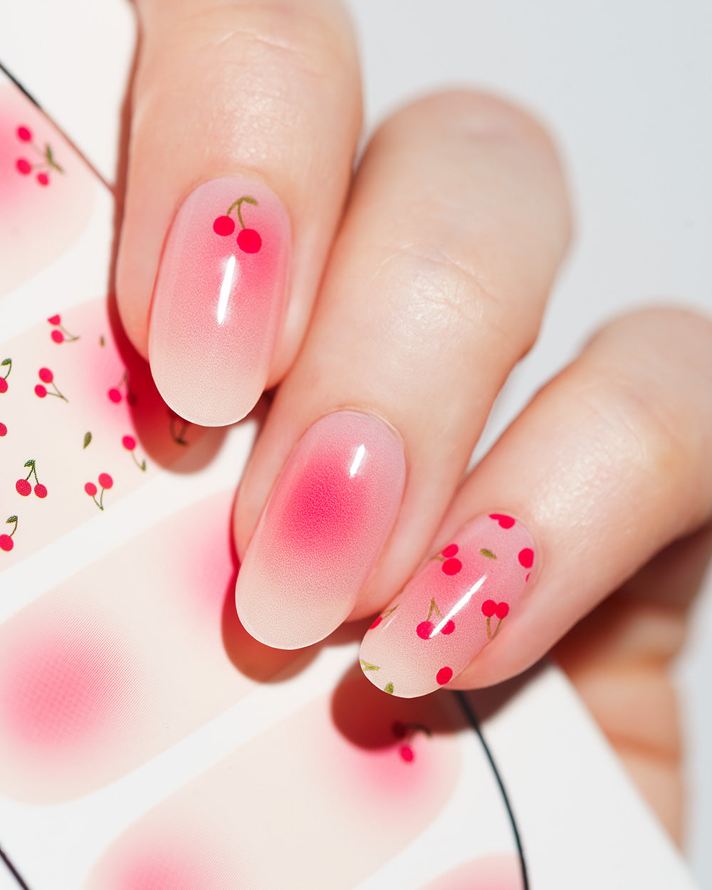 maniko-cherry-blush-uv-uv-gel-strips-manik-re image 4