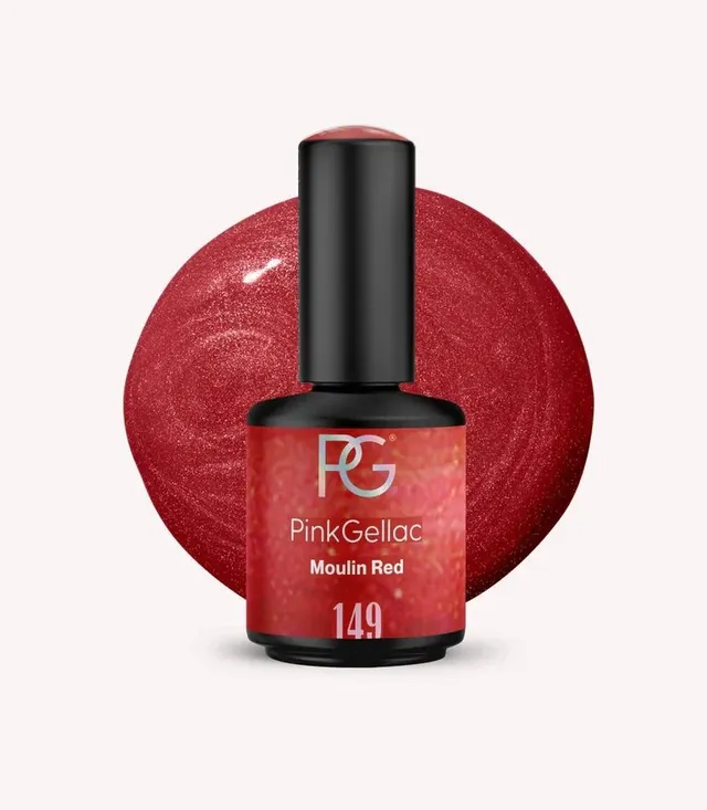 pink-gellac-149-moulin-red-gel-nagellack-rot-mit-schimmer image 1