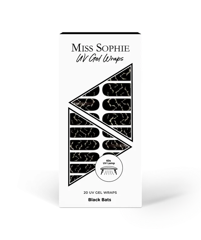 miss-sophie-black-bats-uv-gel-wraps-halloween-schwarz image 1
