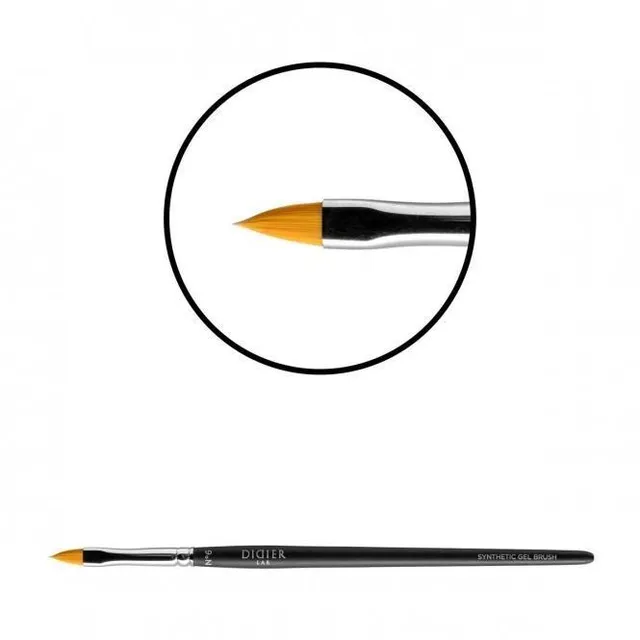 didier-lab-pinsel-f-r-gel-katzenzunge-golden-toray-no6 image 1