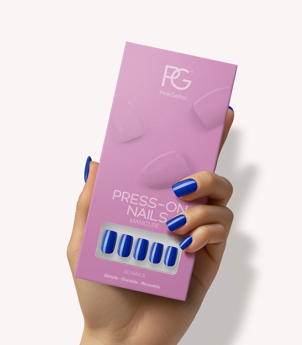 pink-gellac-221-delighted-blue-press-on-nails-eckig-mittel image 1
