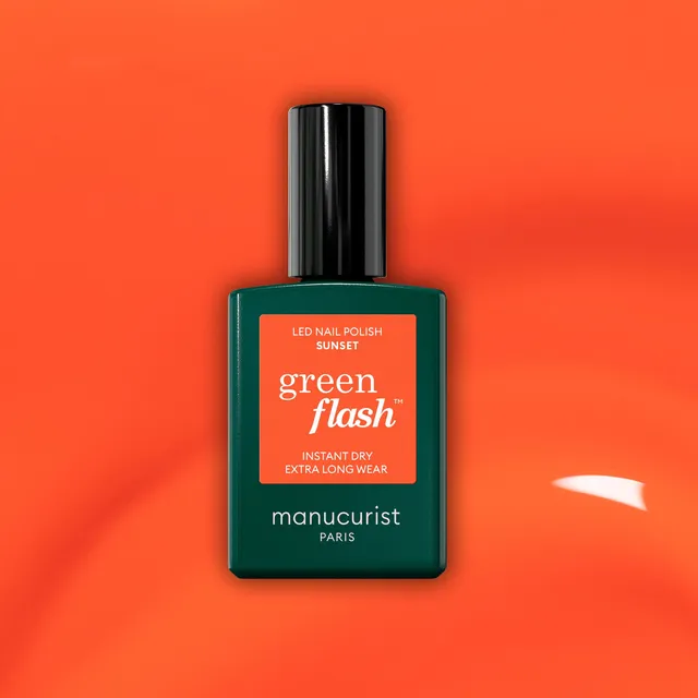 manucurist-green-flash-sunset-halbpermanenter-gel-nagellack-orange image 1