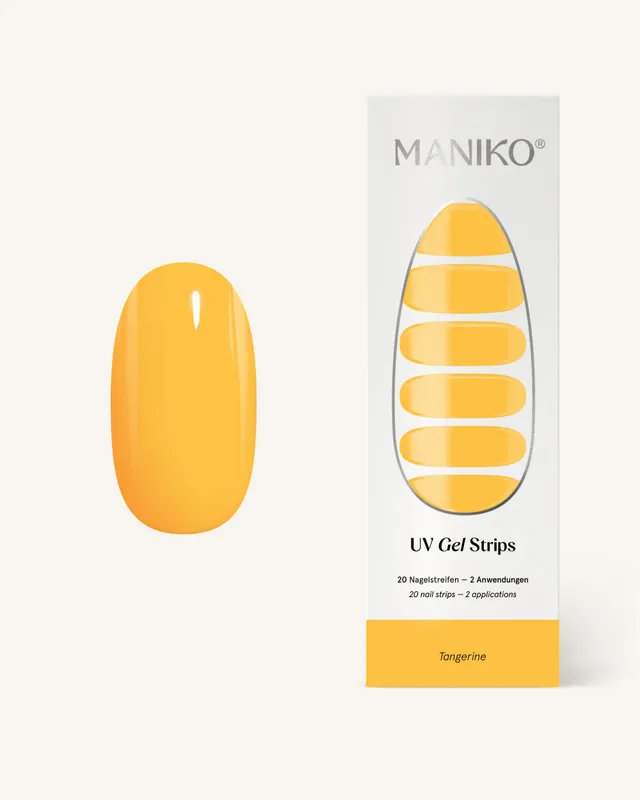 maniko-tangerine-uv-gel-strips image 1