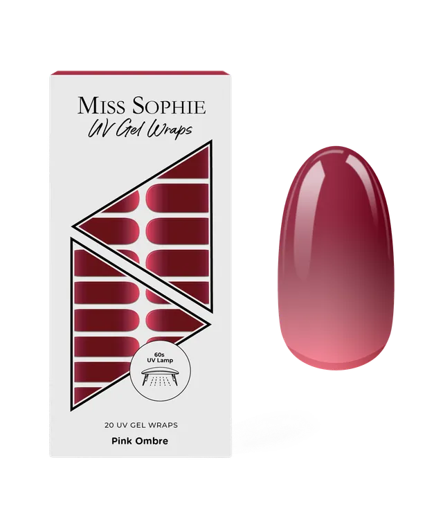 miss-sophie-pink-ombre-uv-uv-gel-wraps image 1