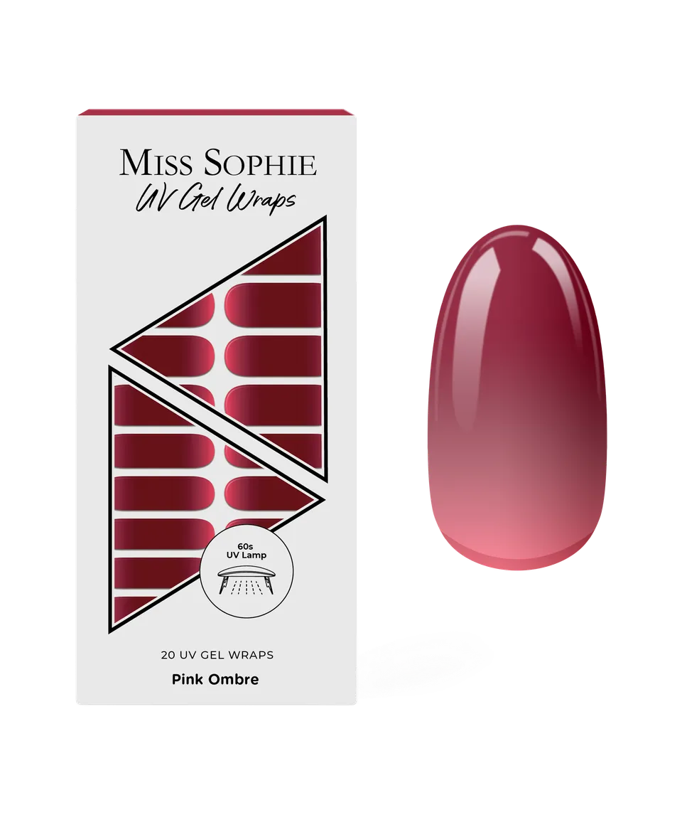 miss-sophie-pink-ombre-uv-uv-gel-wraps image 1