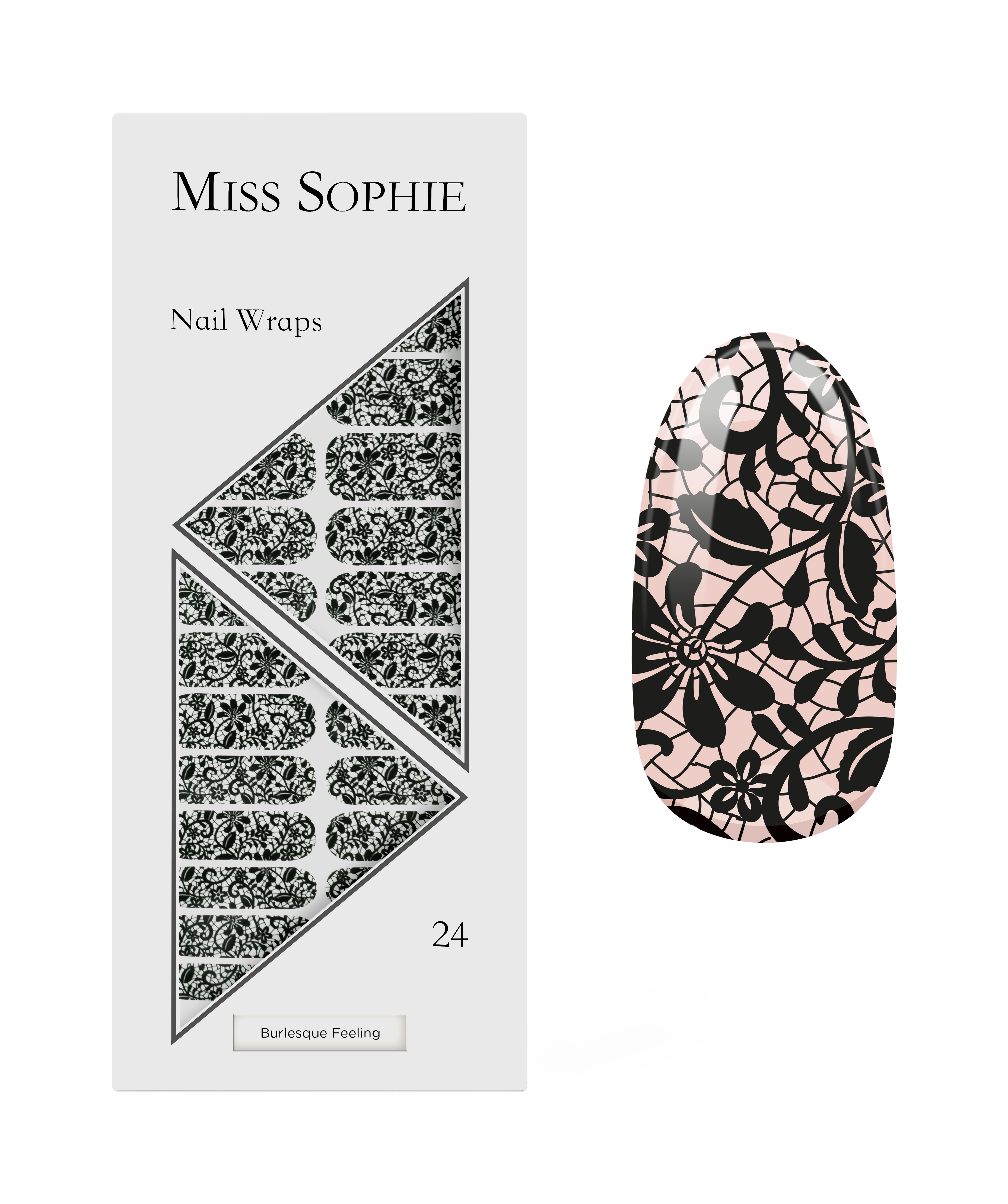 miss-sophie-burlesque-feeling-nail-wraps-spitze-transparent image 1