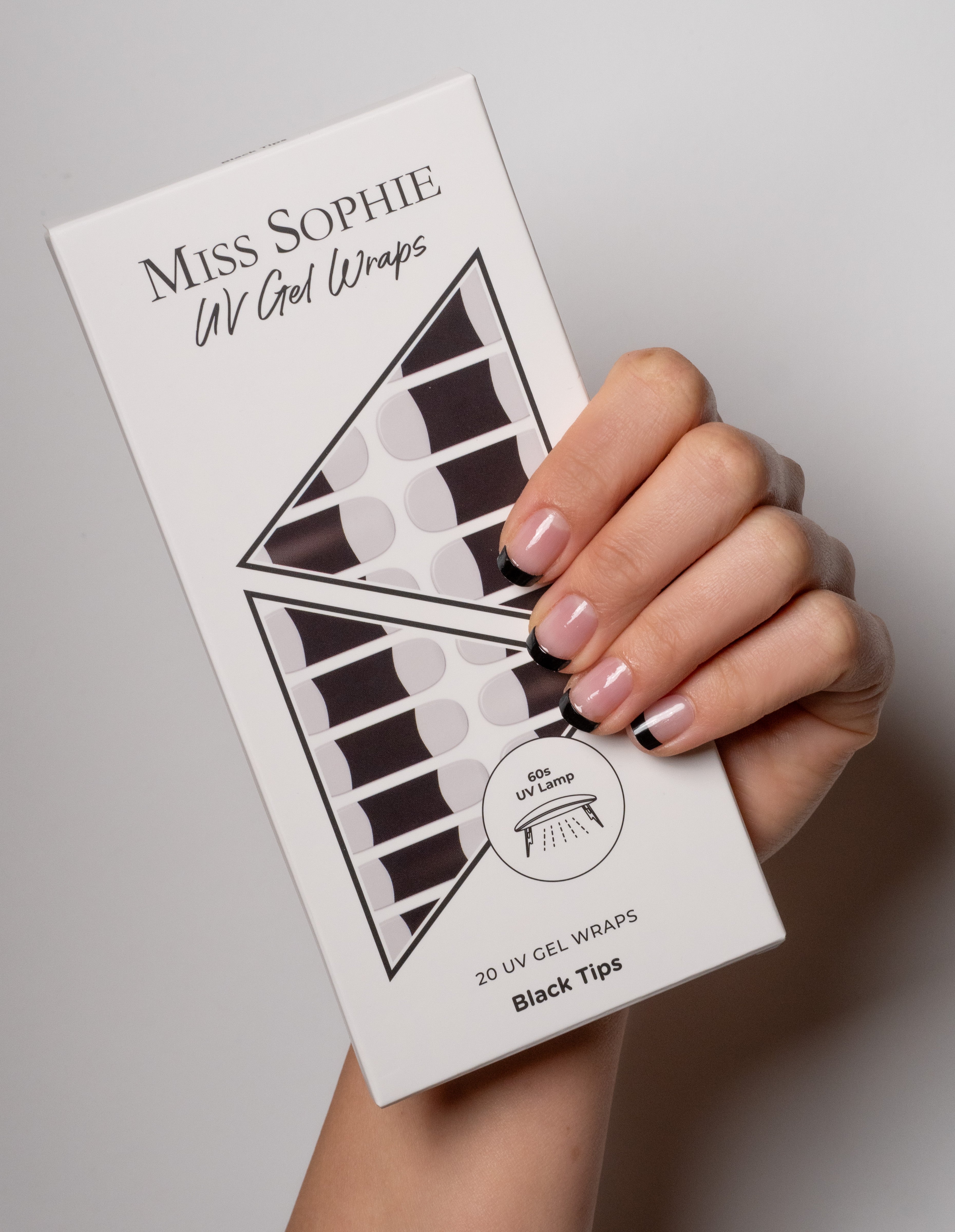 miss-sophie-black-tips-uv-gel-nagelfolien-french-schwarz image 5