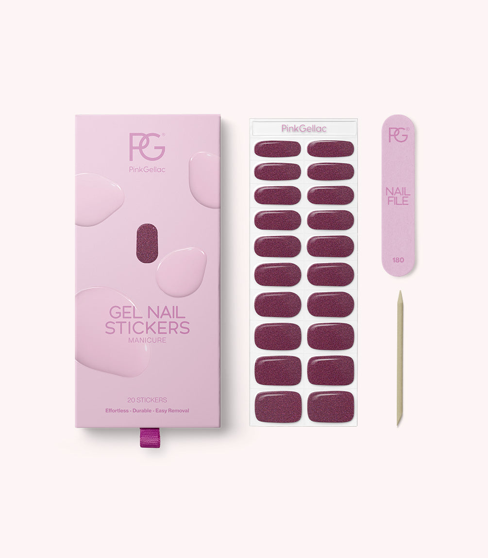 pink-gellac-020-sparkling-plum-gel-nagelsticker-manik-re-pflaume-mit-glitzer image 2