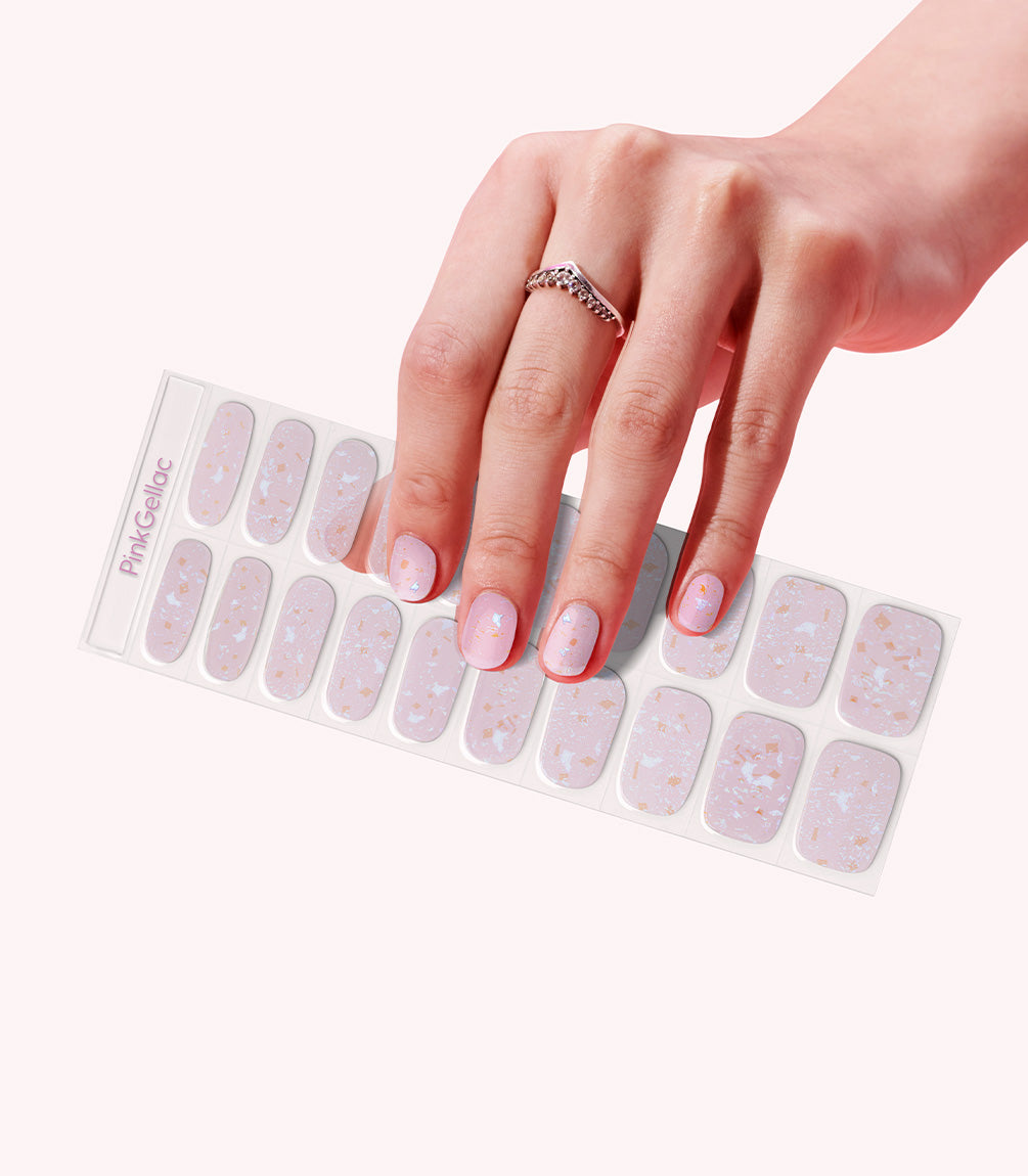 pink-gellac-008-holographic-blush-gel-nagelsticker-manik-re image 1