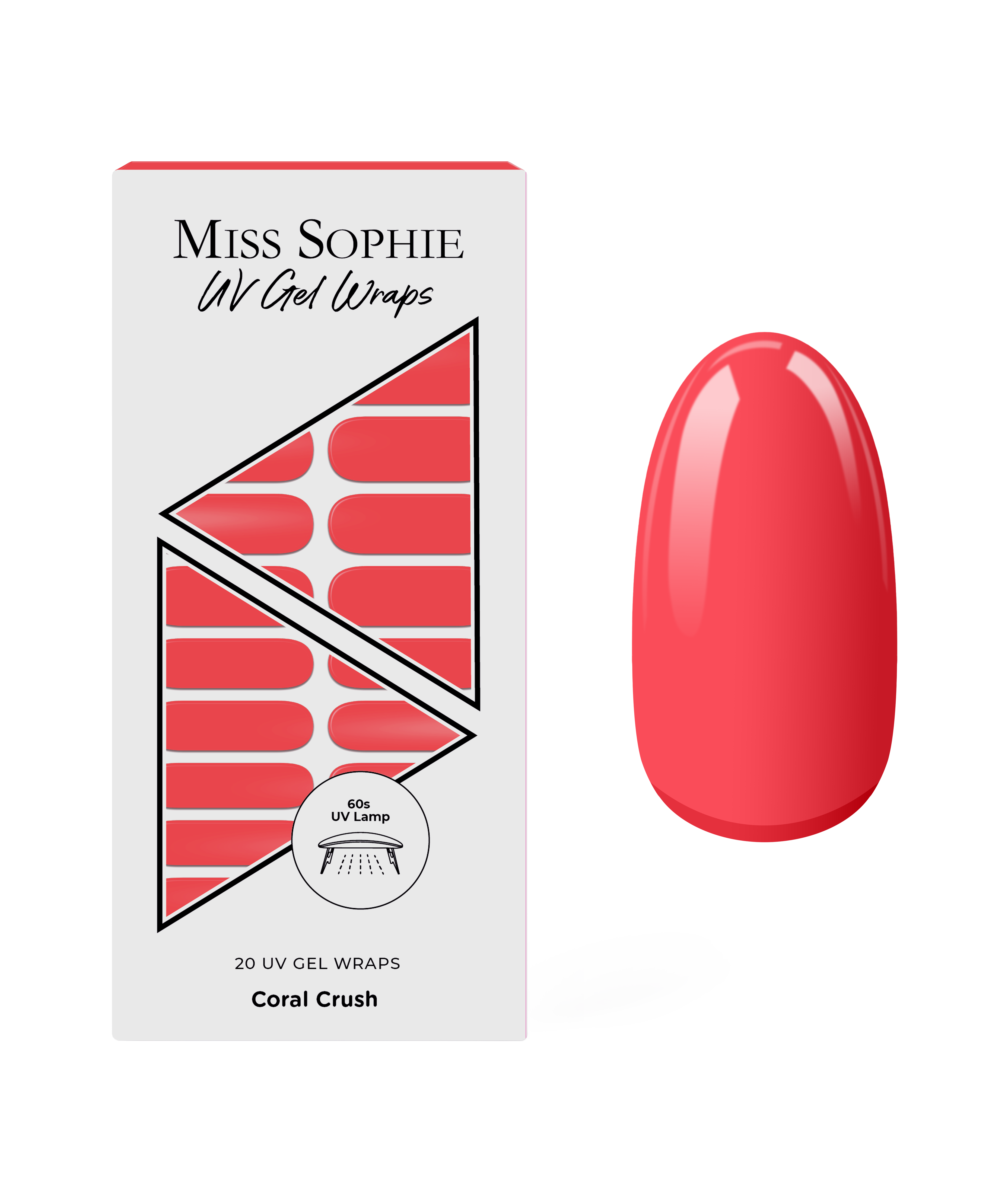 miss-sophie-coral-crush-uv-gel-wraps image 1
