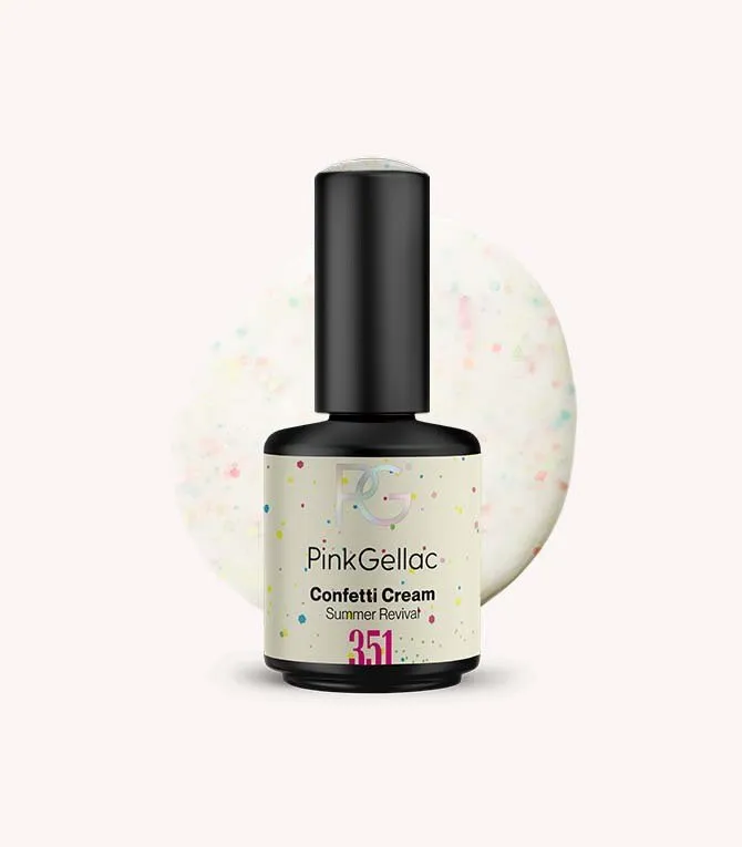 pink-gellac-351-confetti-cream-gel-nagellack-glitzer image 1