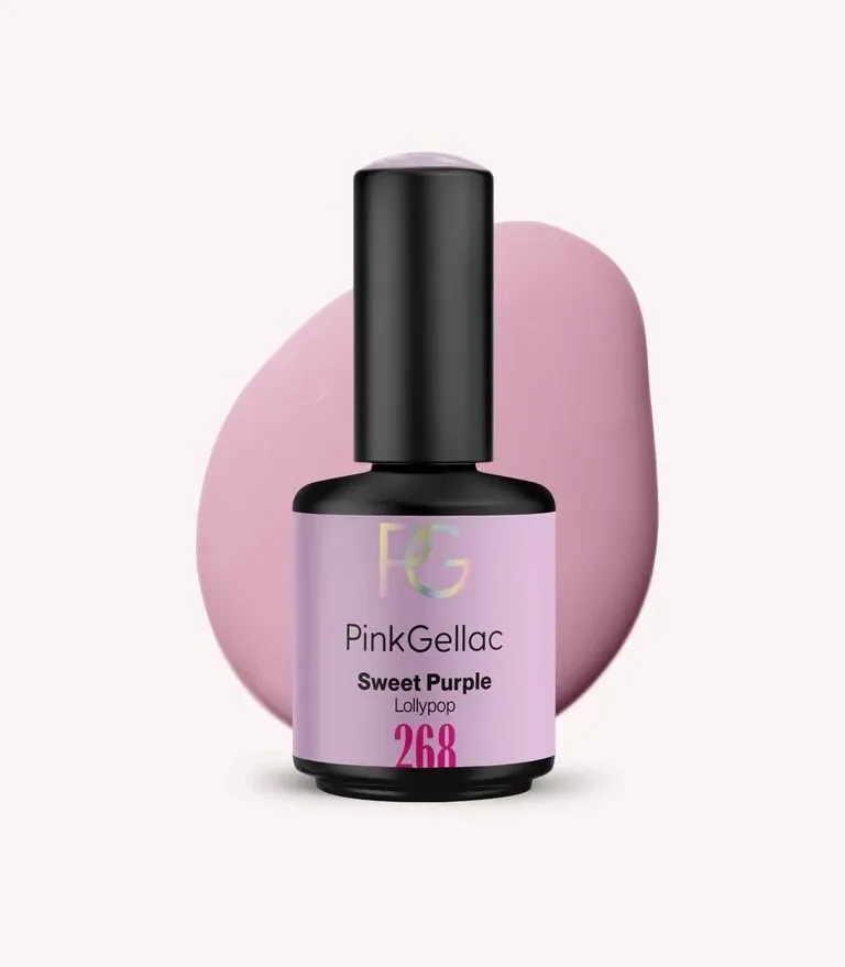 pink-gellac-268-sweet-purple-gel-nagellack-pastell-violett image 1