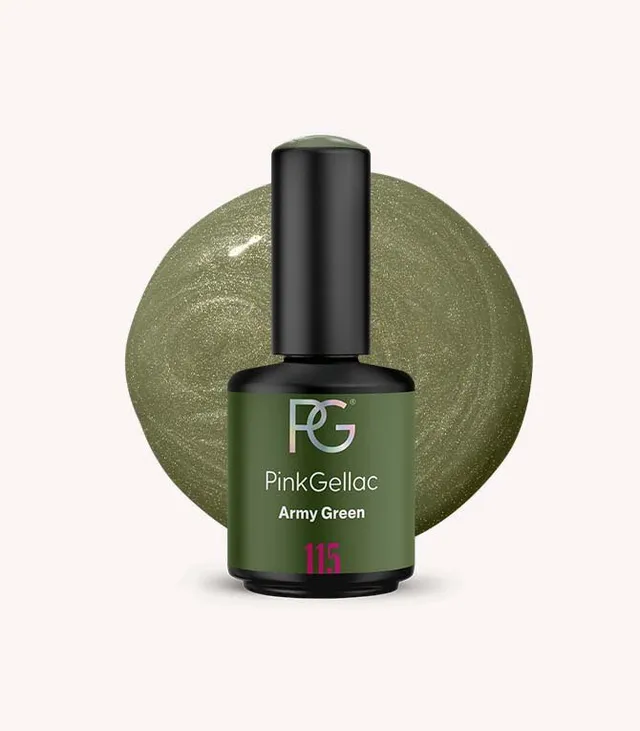 pink-gellac-115-army-green-gel-nagellack-perlmutt image 1