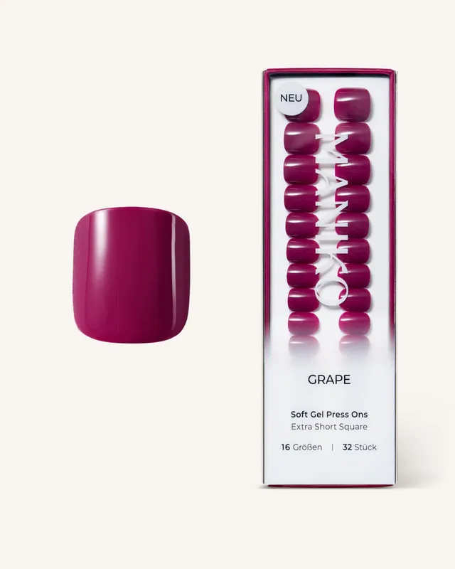 maniko-grape-soft-gel-press-ons-extra-short-square image 1