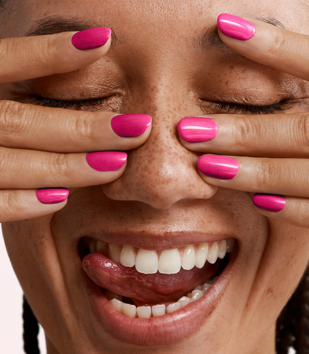 pink-gellac-435-premium-pink-gel-nagellack-magenta-gold image 3