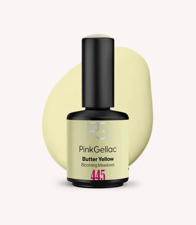 pink-gellac-445-butter-yellow-gel-nagellack-creme-finish image 1