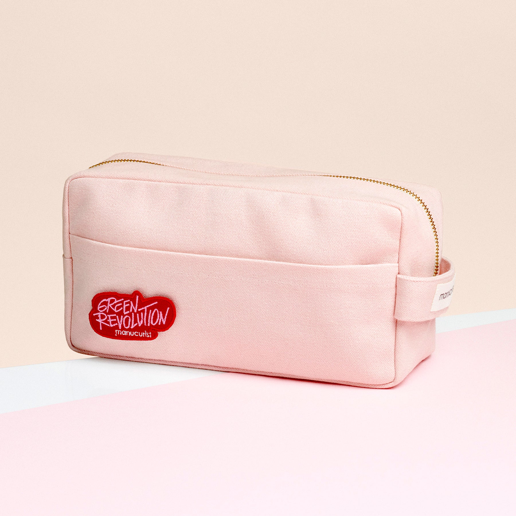 manucurist-rosa-necessaire-kulturtasche-bio-baumwolle-gro-format image 1