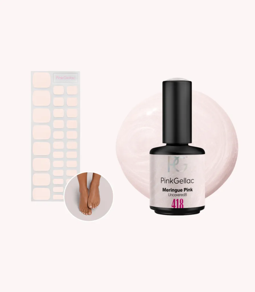 pink-gellac-418-meringue-pink-set-mani-pedi-bundle-mit-gellack image 1