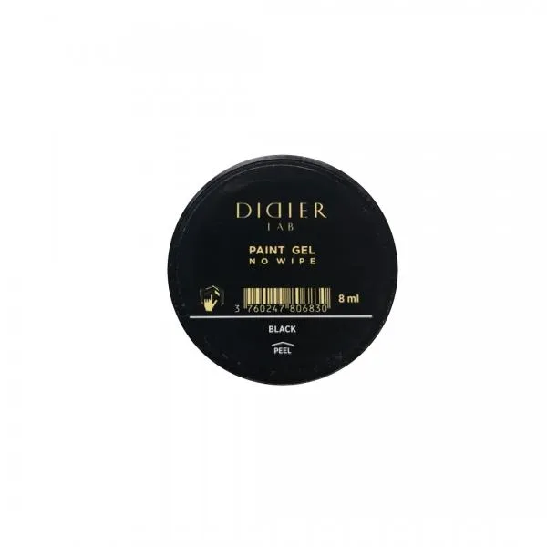 didier-lab-paint-gel-no-wipe-black-8-ml image 1