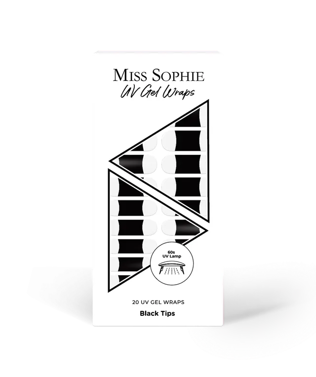 miss-sophie-black-tips-uv-gel-nagelfolien-french-schwarz image 1