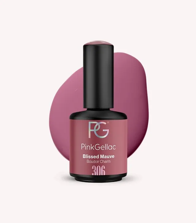 pink-gellac-306-blissed-mauve-gel-nagellack image 1