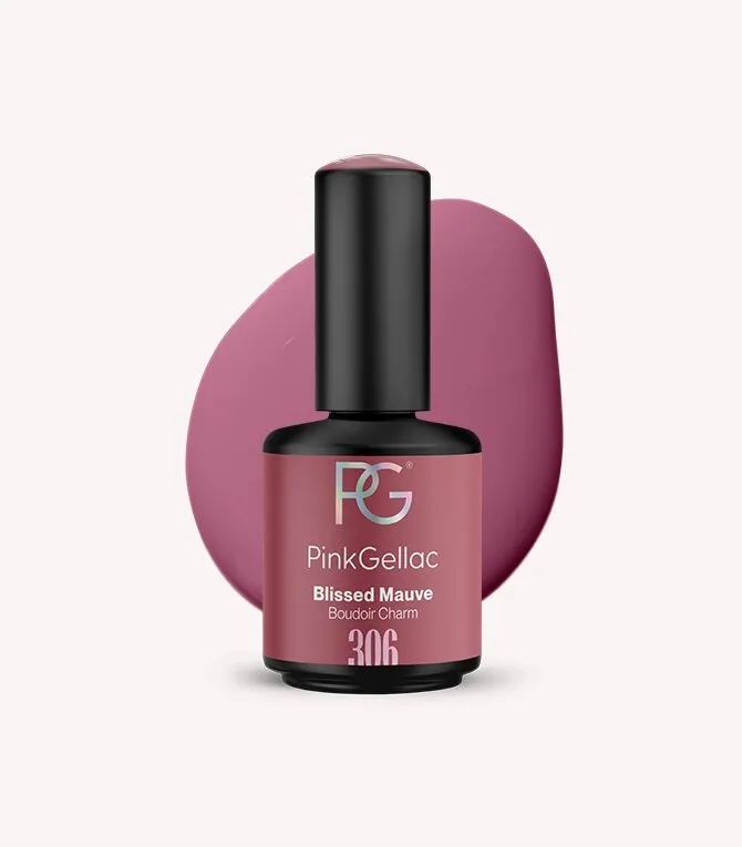 pink-gellac-306-blissed-mauve-gel-nagellack image 1
