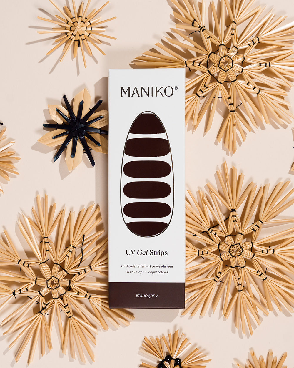 maniko-mahogany-uv-gel-strips-dunkles-rot-braun image 5