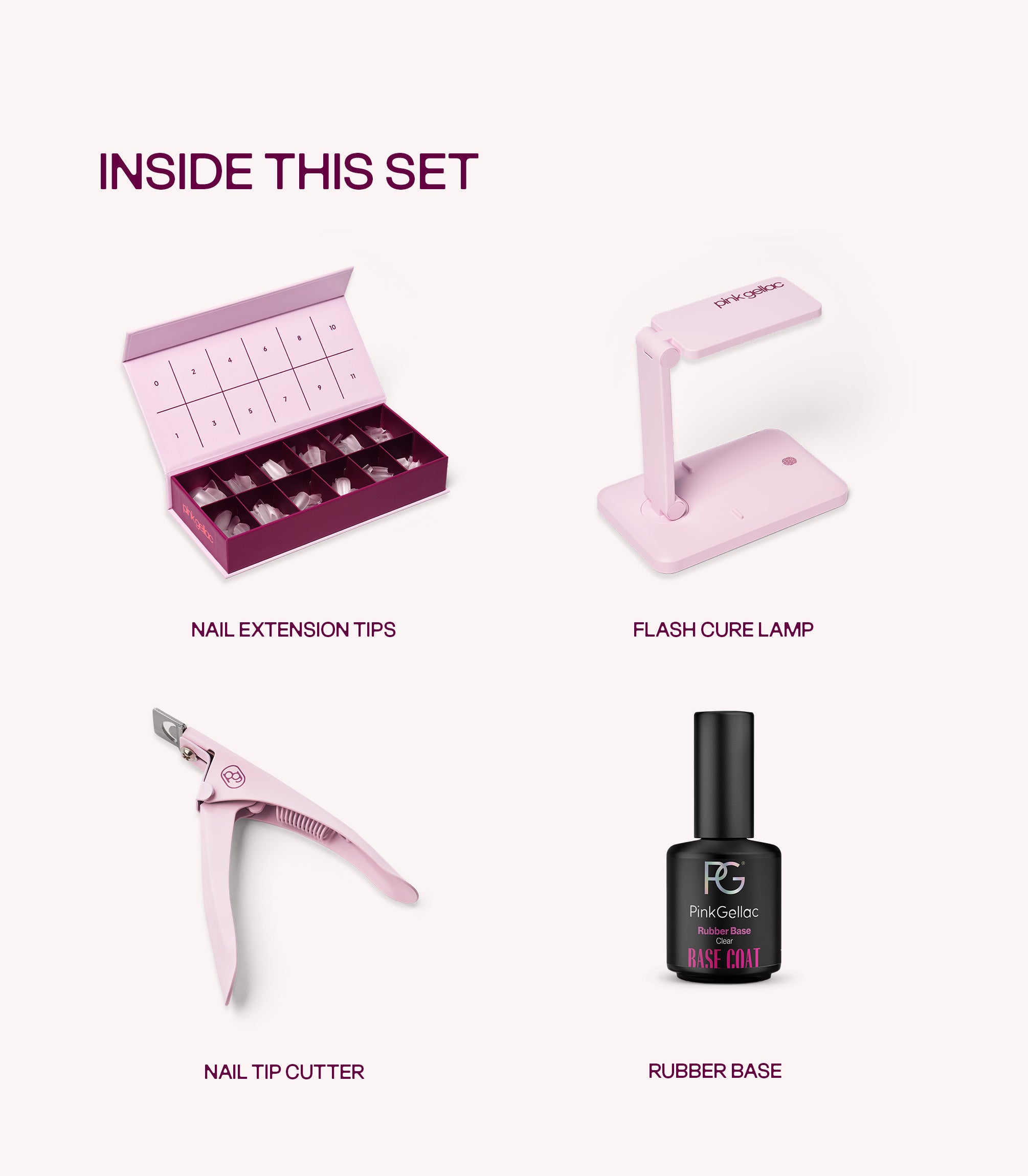 pink-gellac-nagelverl-ngerungs-tips-set-medium-almond-coffin-round-square image 1