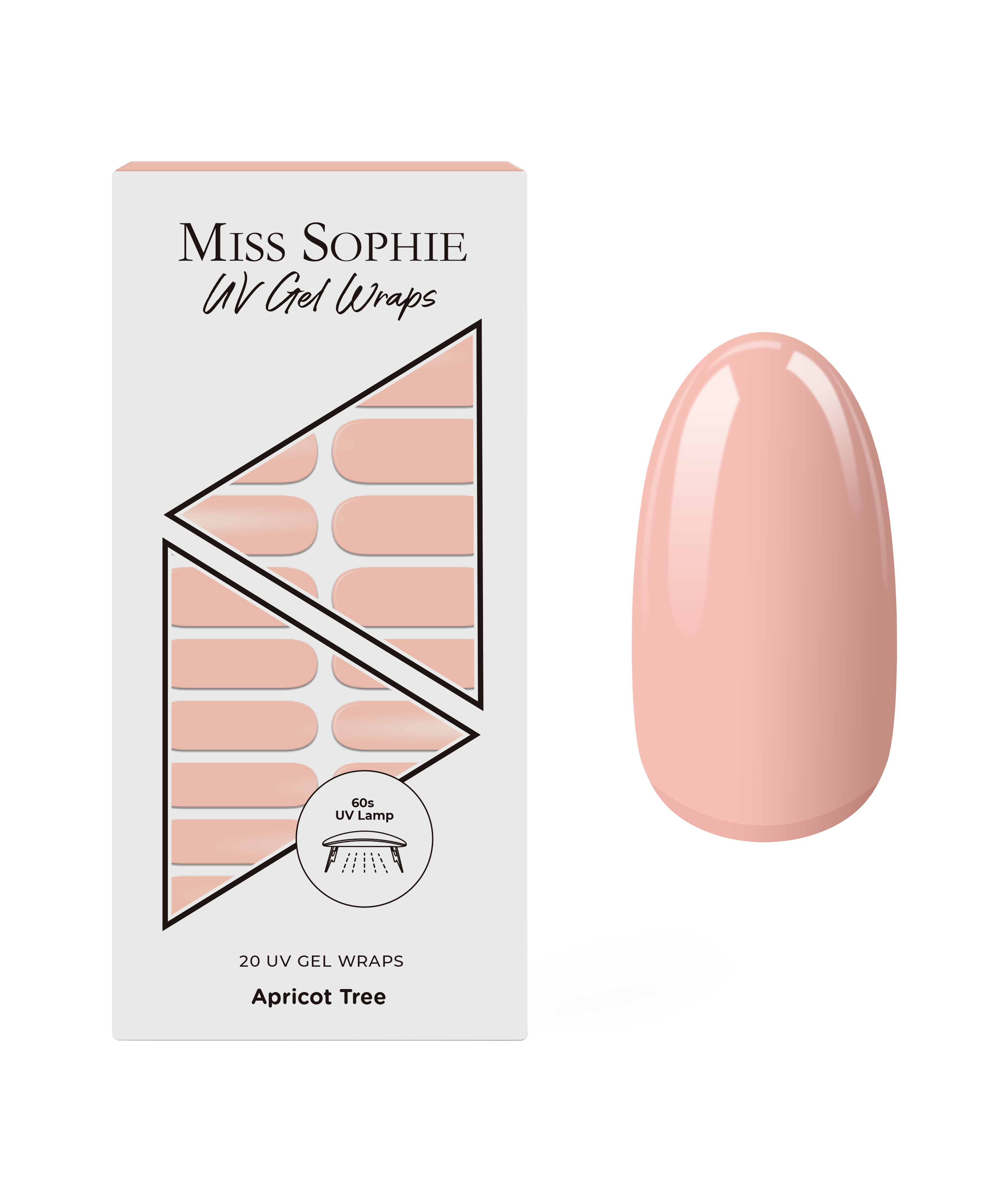 miss-sophie-apricot-tree-uv-gel-nagelfolien-pfirsich image 1