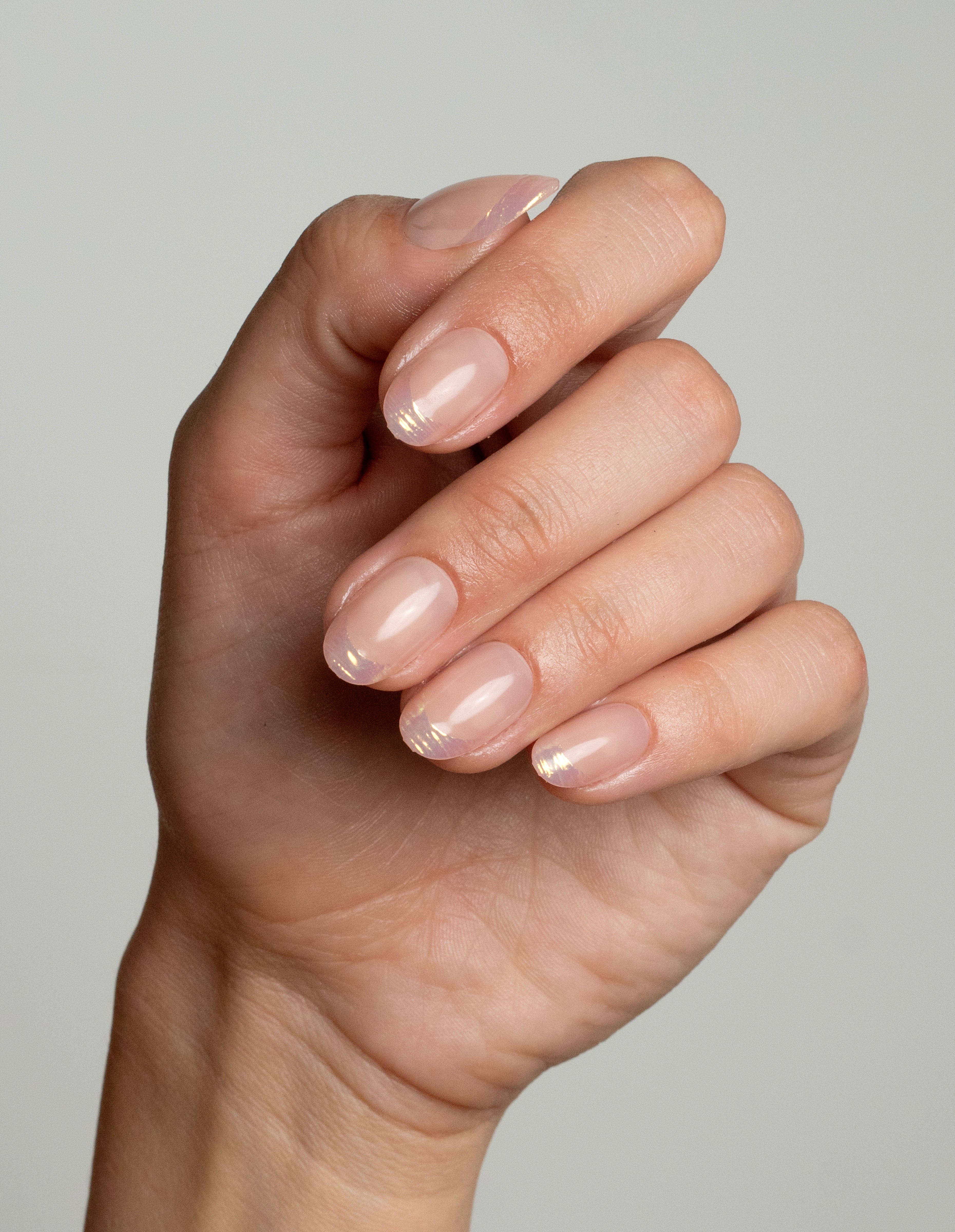 miss-sophie-golden-tips-press-on-nails-short-round image 2