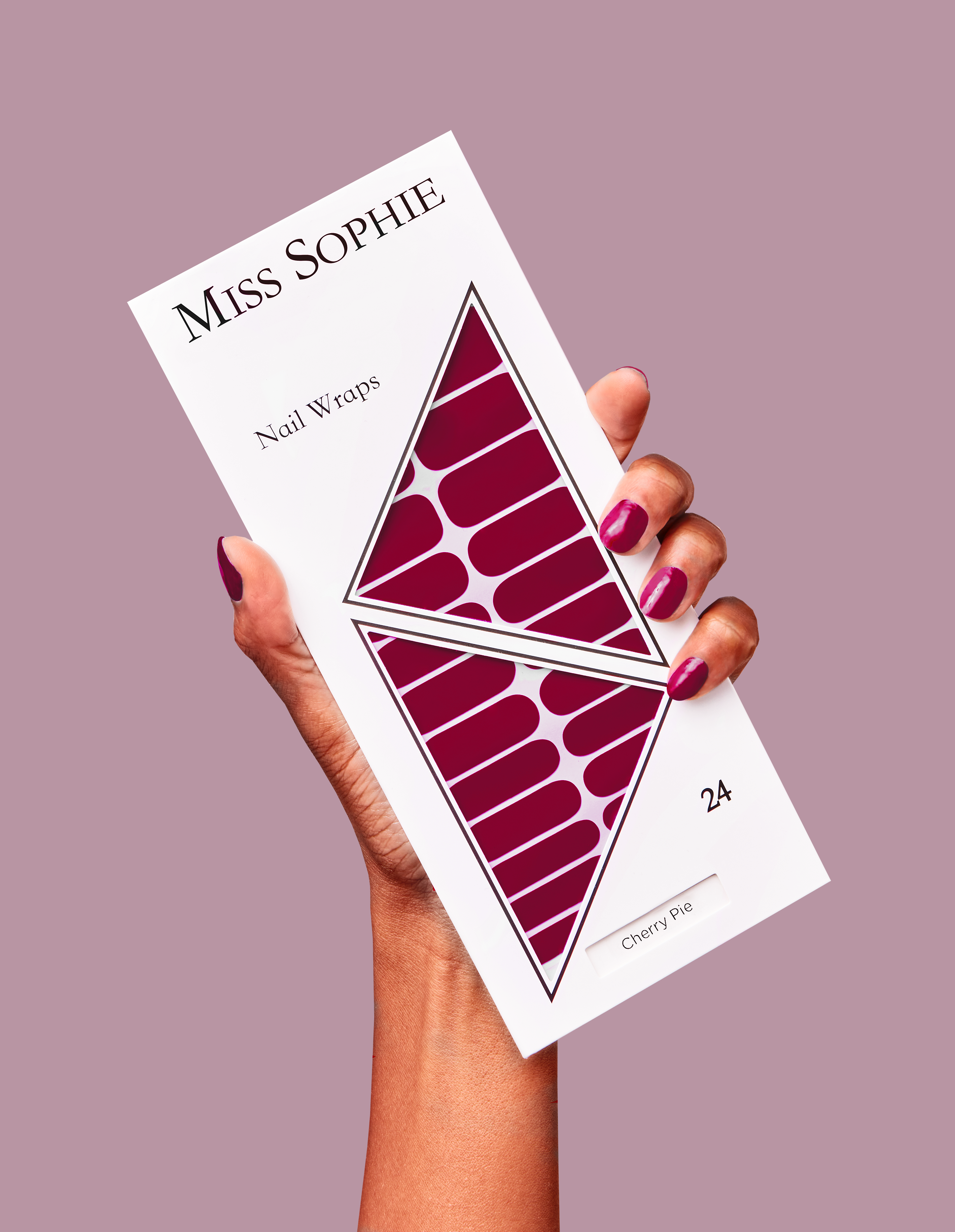 miss-sophie-cherry-pie-nagelfolien-kirschrot-solid image 4