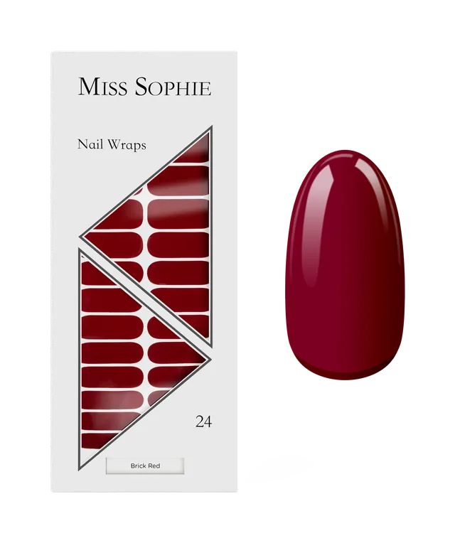 miss-sophie-brick-red-nagelfolien image 1
