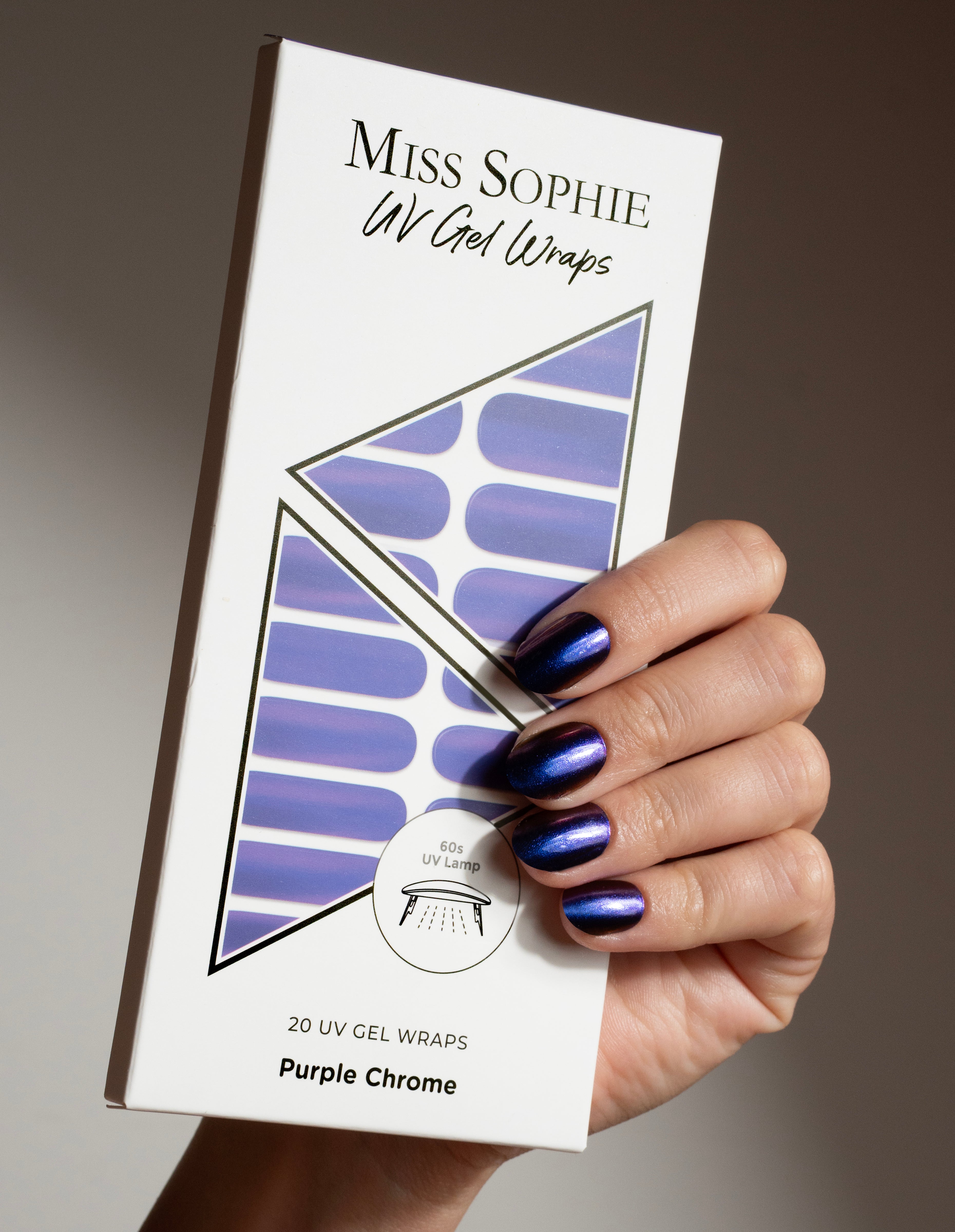 miss-sophie-purple-chrome-uv-gel-wraps image 5