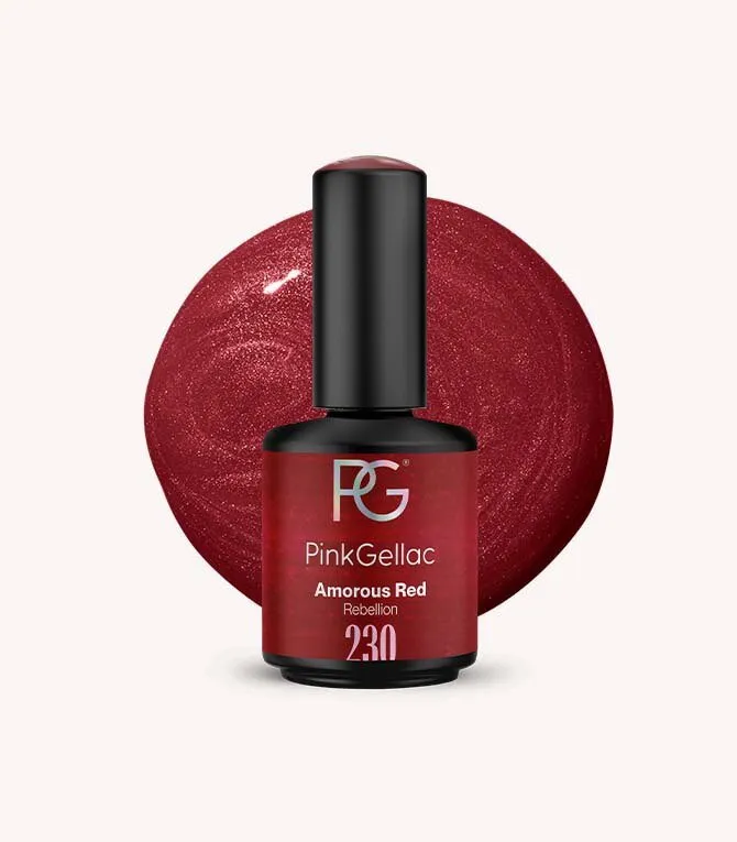 pink-gellac-230-amorous-red-gel-nagellack-rot-schimmer image 1