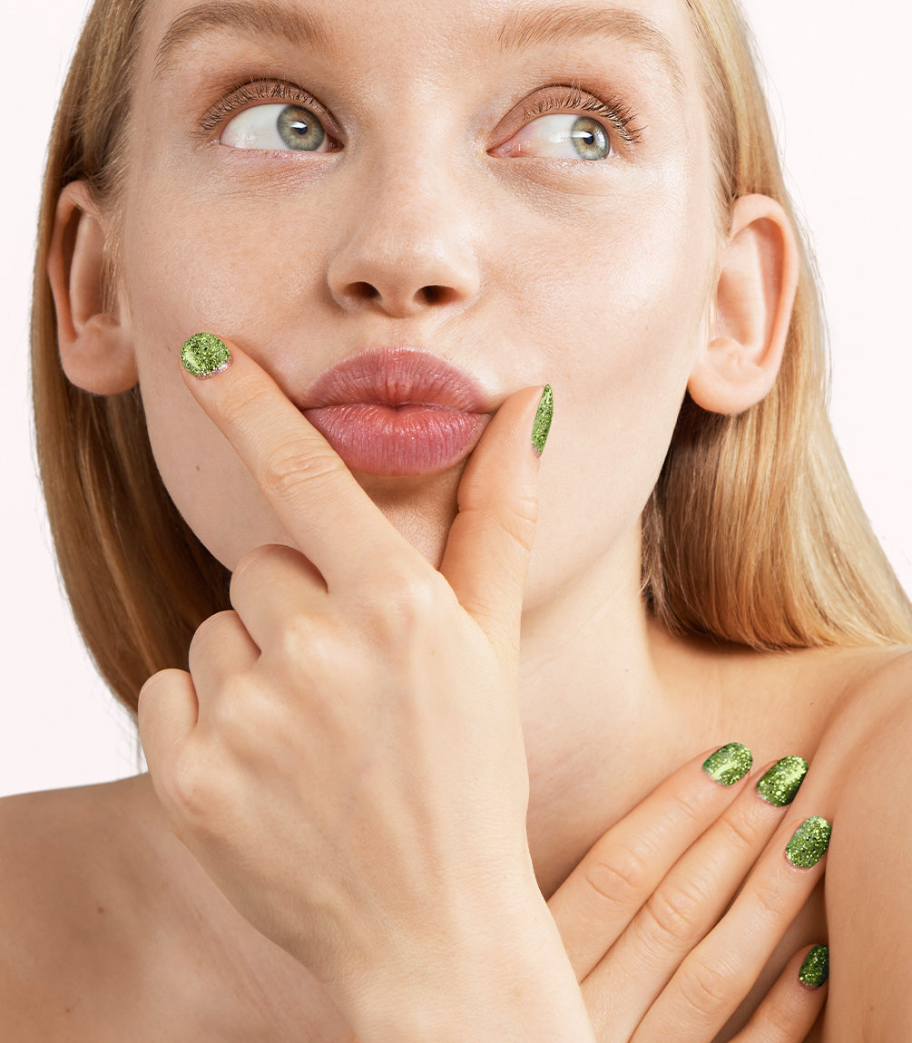 pink-gellac-471-platinum-green-gel-nagellack-smaragdgr-n-platin-glanz image 4