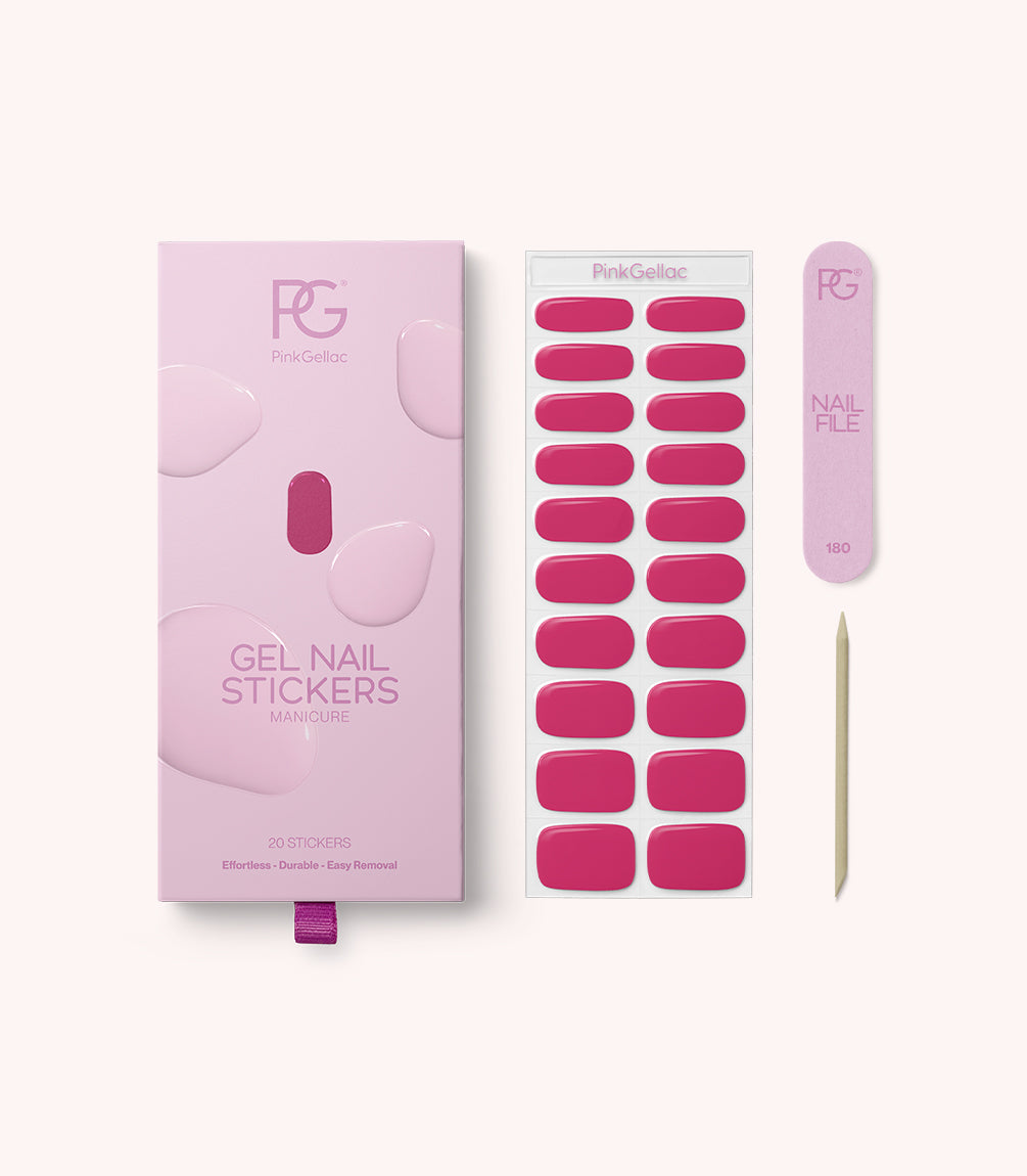 pink-gellac-023-rosy-red-gel-nagelsticker-manik-re-klassikrot-mit-rosa-untert-ne image 2
