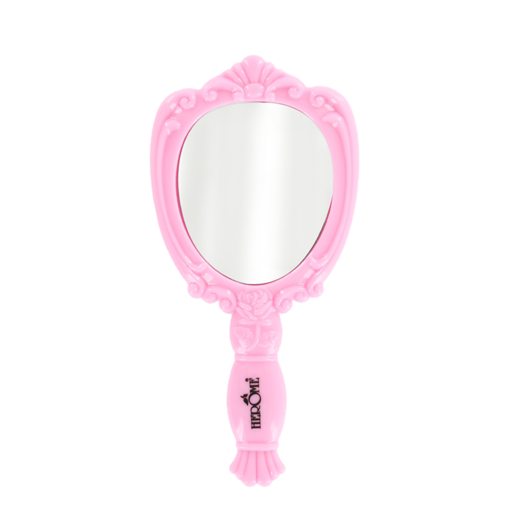 her-me-prinzessinnenspiegel-rosa-kinder-handspiegel image 1
