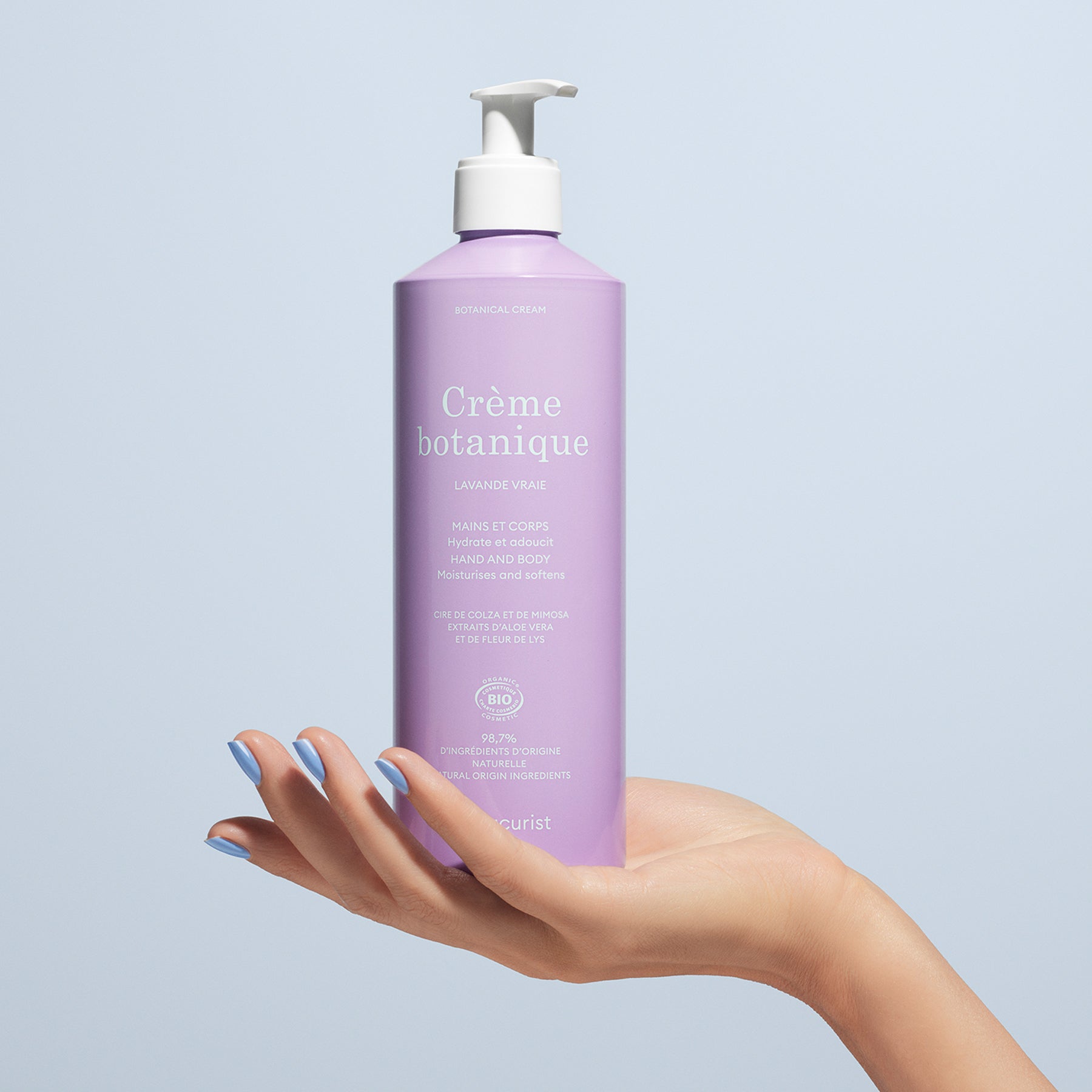 manucurist-botanische-handcreme-echter-lavendel-cosmos-organic-500-ml image 2