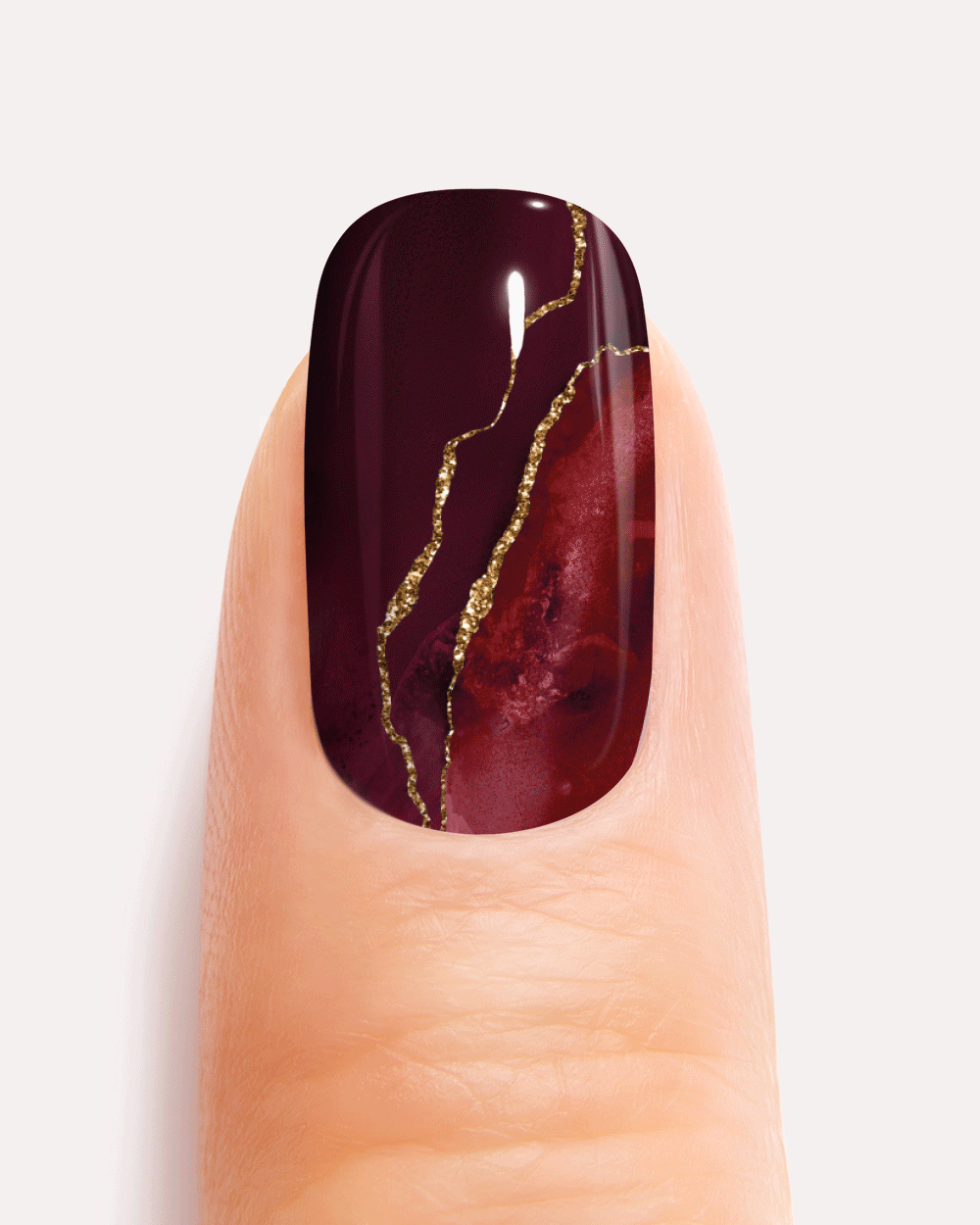 maniko-burgundy-bliss-uv-gel-strips image 6