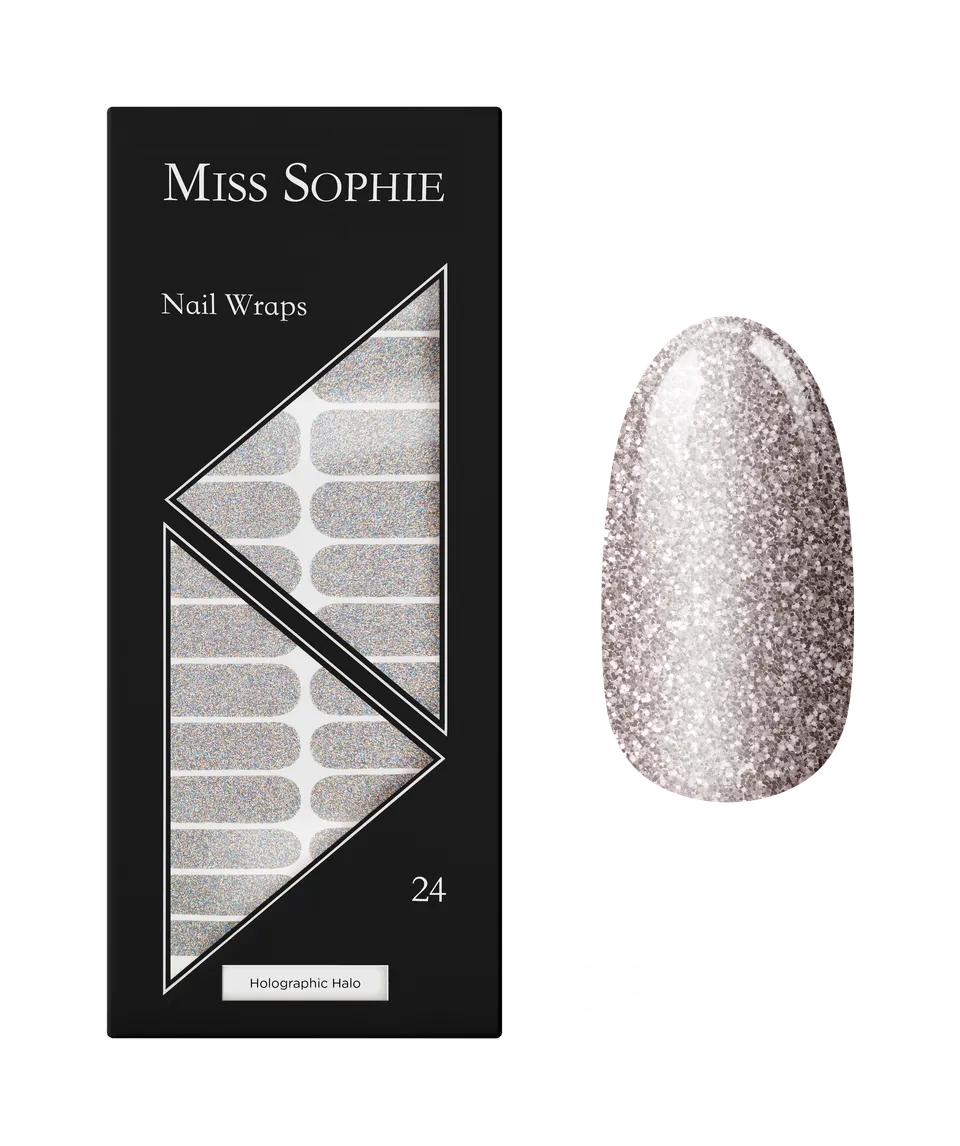 miss-sophie-holographic-halo-nail-wraps image 1