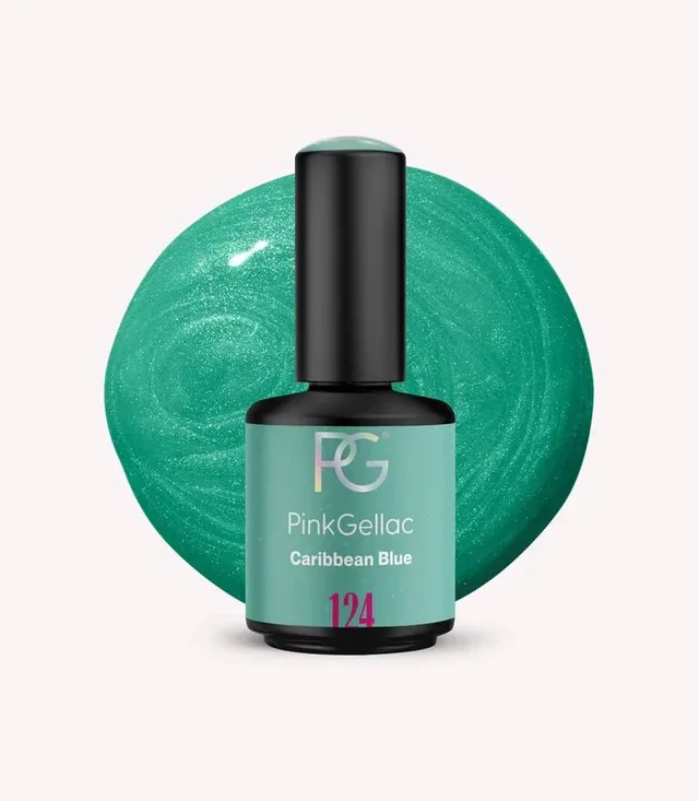 pink-gellac-124-caribbean-blue-gel-nagellack-t-rkis-perlmutt image 1