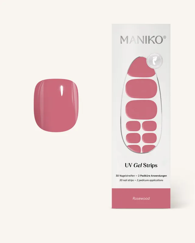 maniko-rosewood-uv-pedi-gel-strips image 1