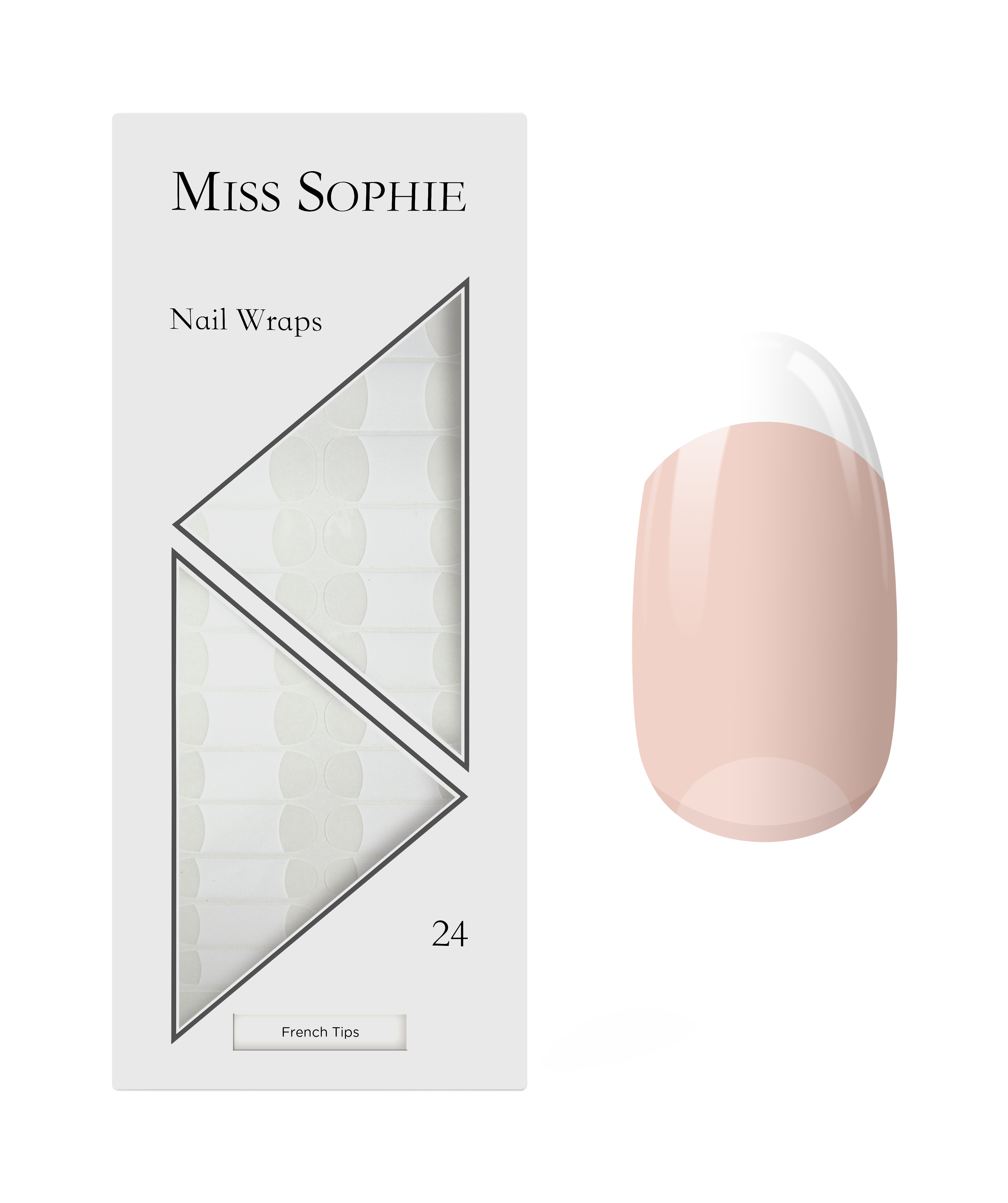 miss-sophie-french-tips-nail-wraps-french-manik-re image 1