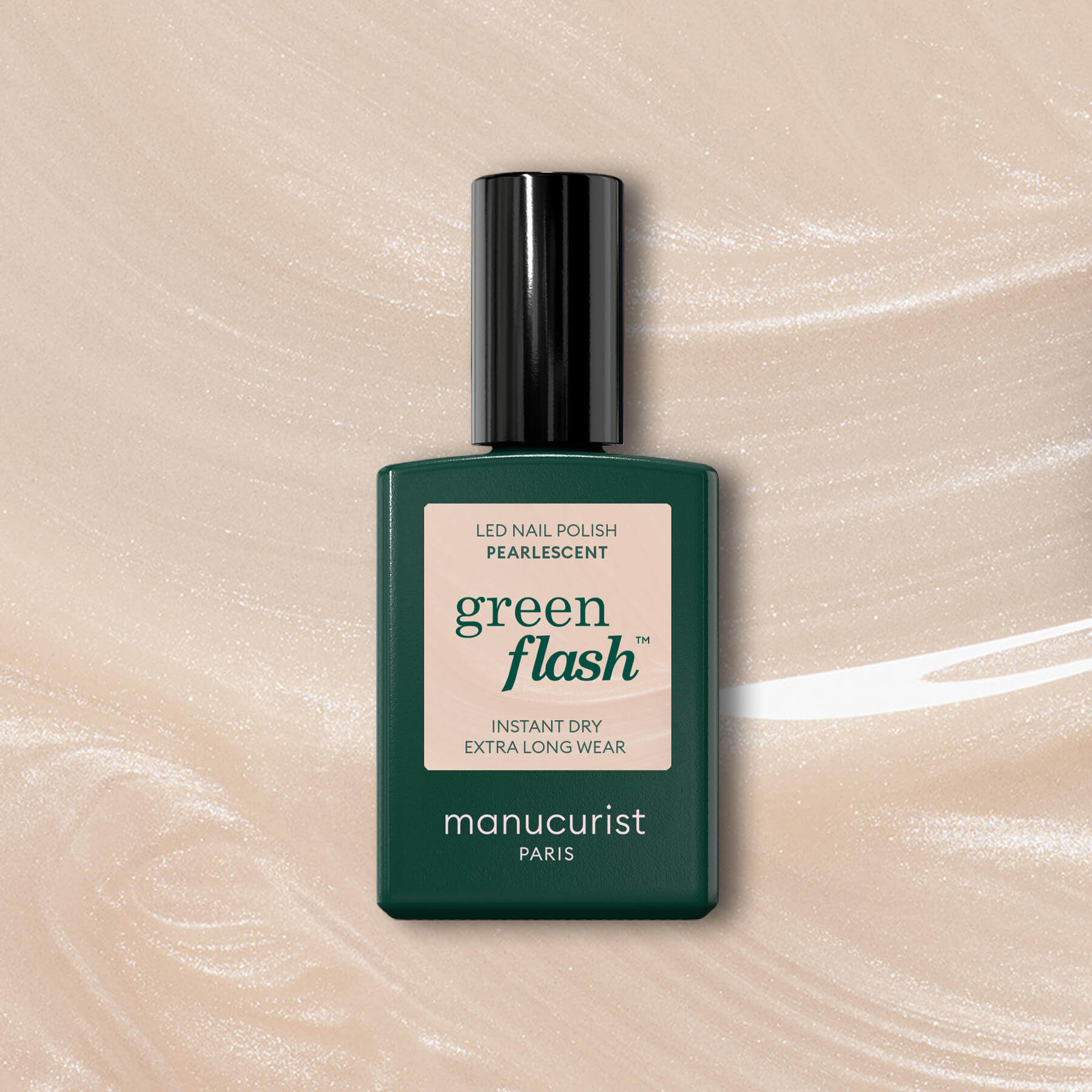 manucurist-green-flash-pearlescent-gel-nagellack-beige-perlmutt image 1