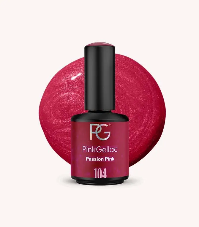 pink-gellac-104-passion-pink-gel-nagellack-mit-perlmutt image 1
