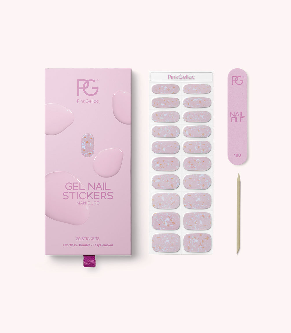 pink-gellac-008-holographic-blush-gel-nagelsticker-manik-re image 2