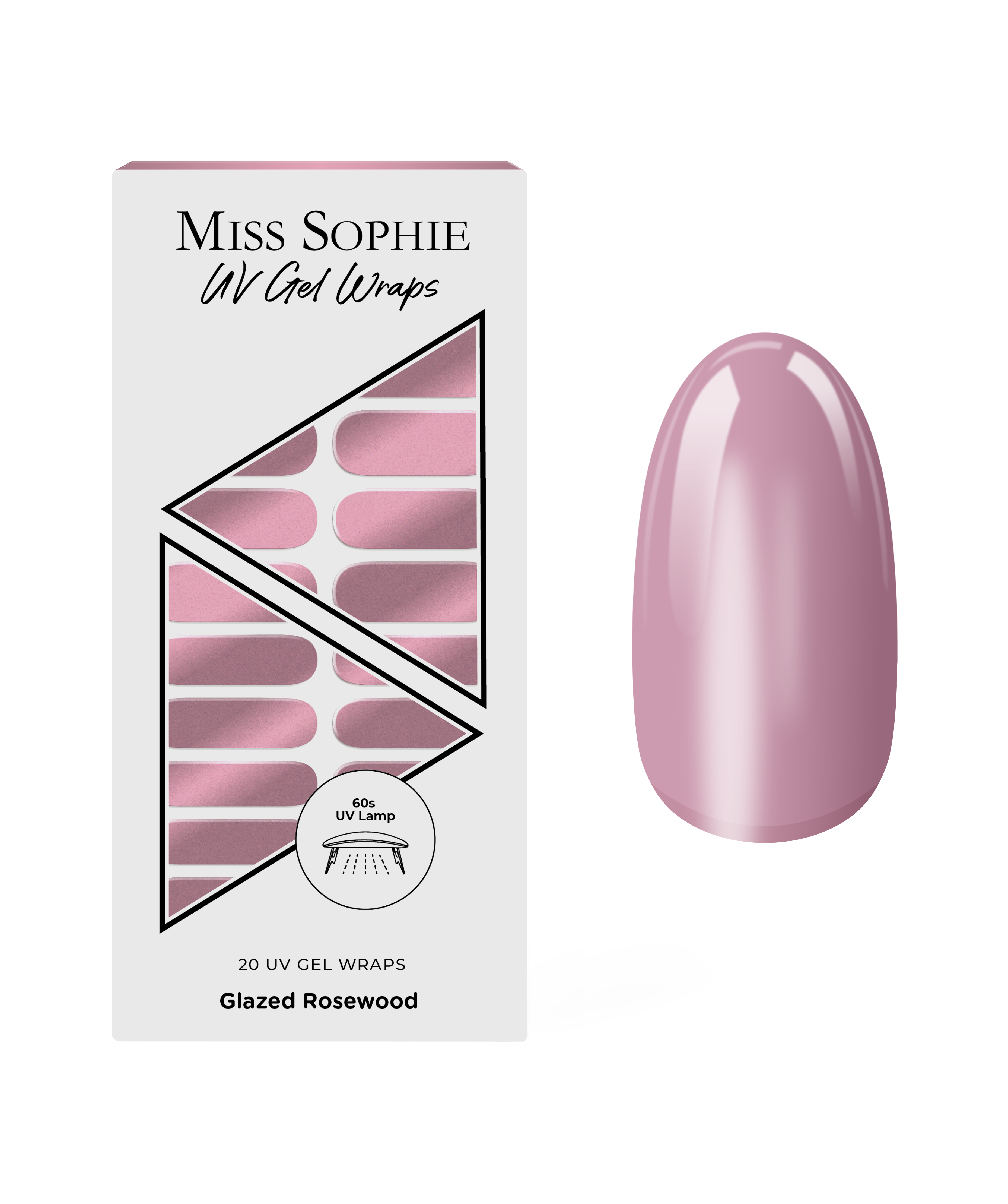 miss-sophie-glazed-rosewood-uv-uv-gel-nagelfolien image 1