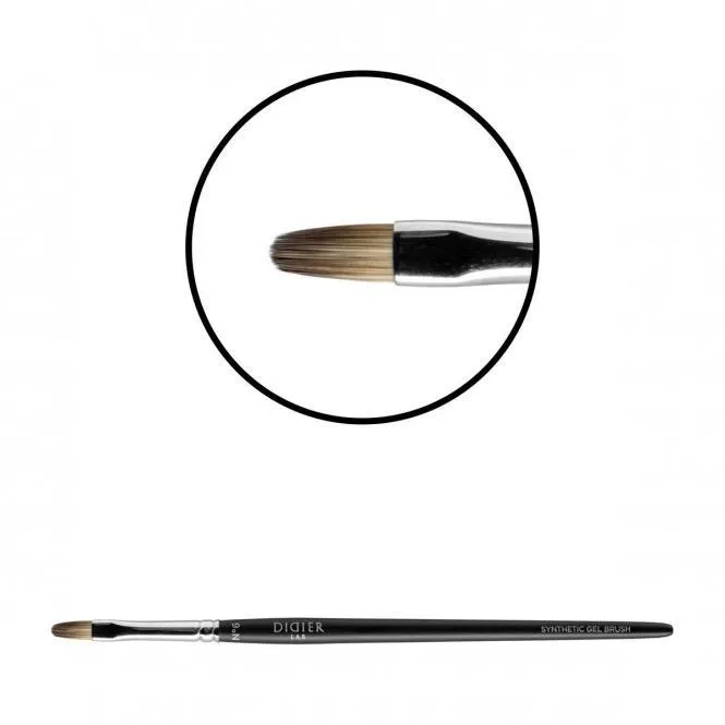 didier-lab-pinsel-f-r-gel-oval-no-6-red-sable-synthetic image 1